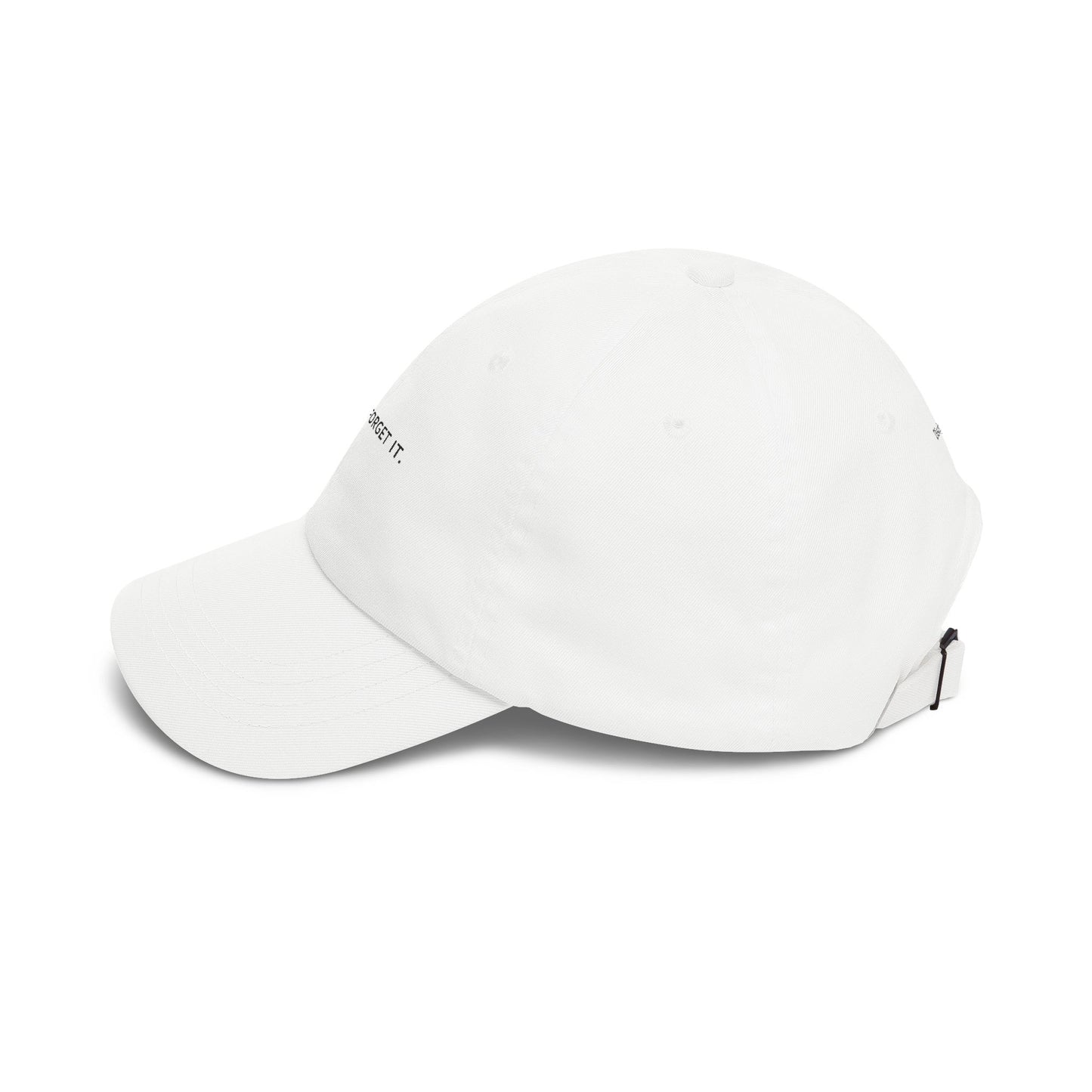 Set It & Forget It Dad Cap — Minimal Embroidered Baseball Hat