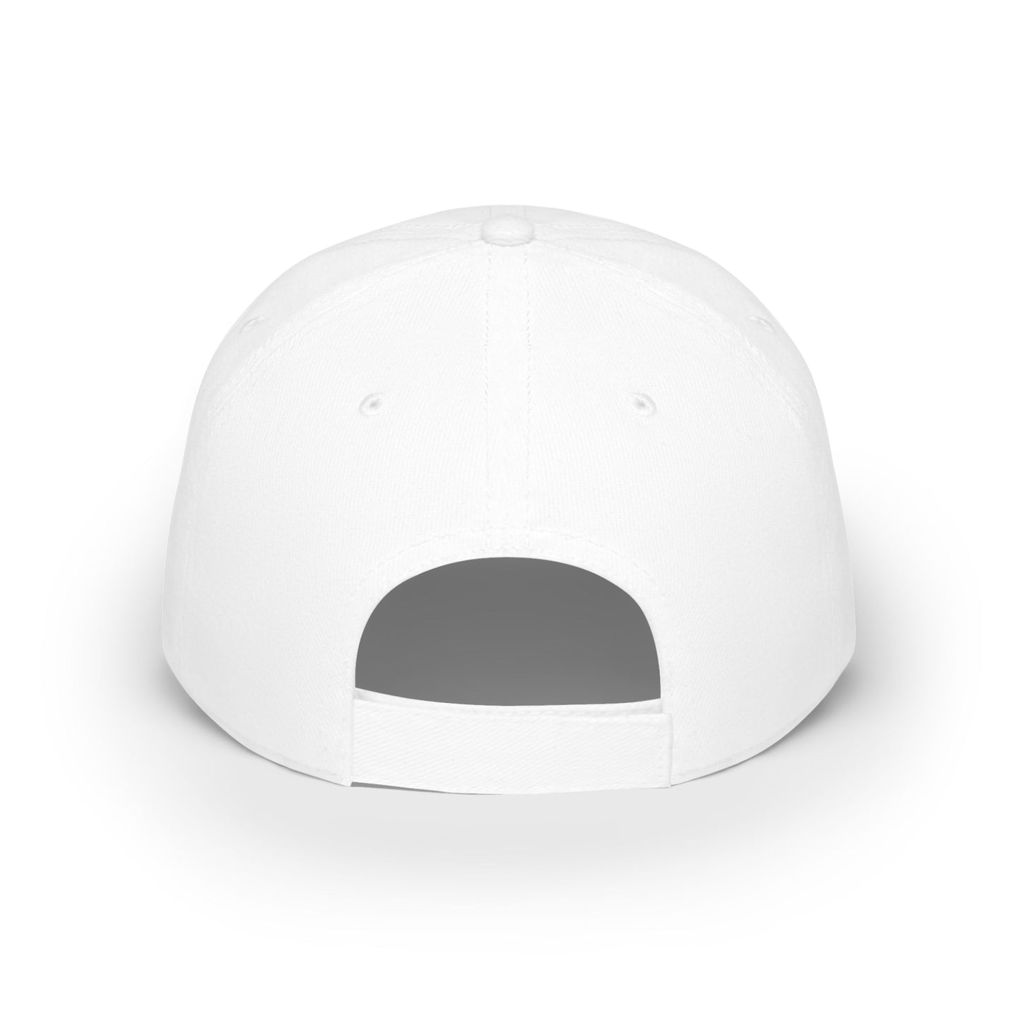 Like Water. White Plain Hat (No Scripture. No QR code. - Make an impact. Wear the change.