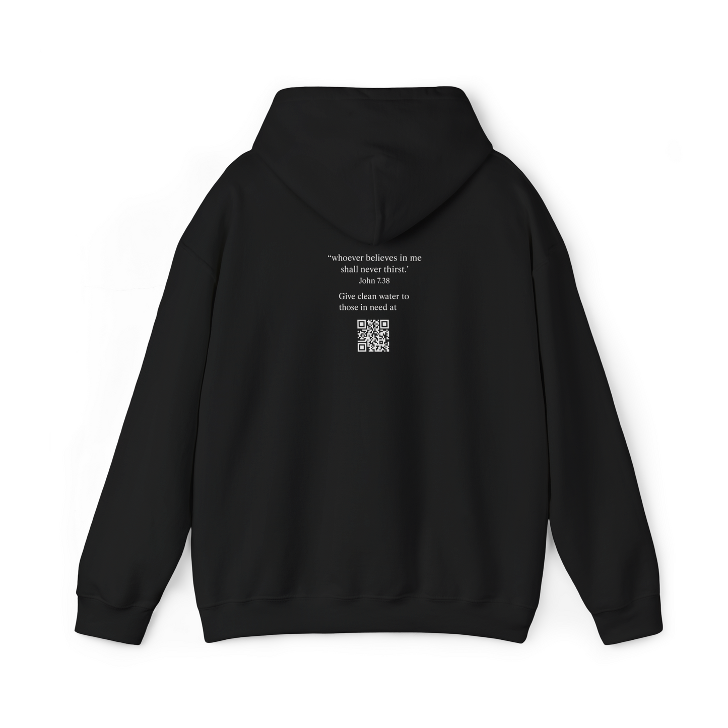Like Water. Hooded Sweatshirt - Make an impact. Wear the change.