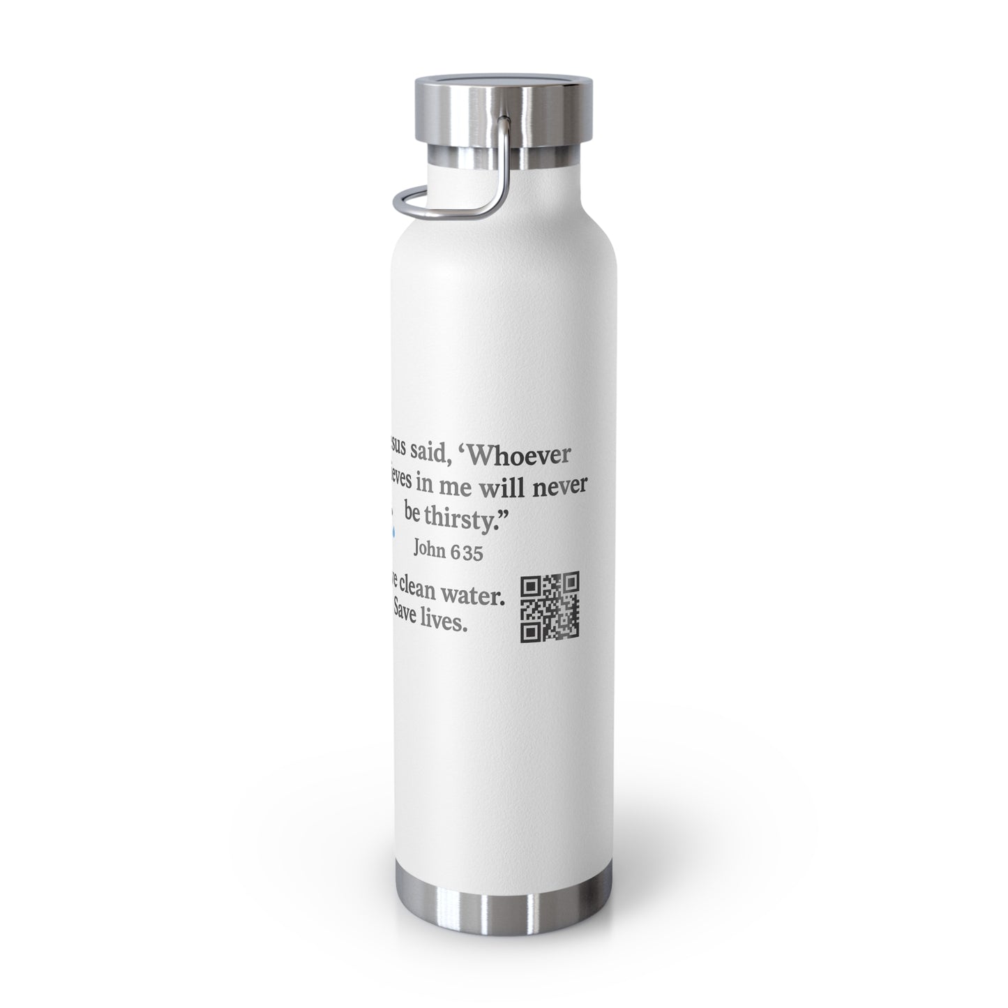 “Like Water” Water Bottle